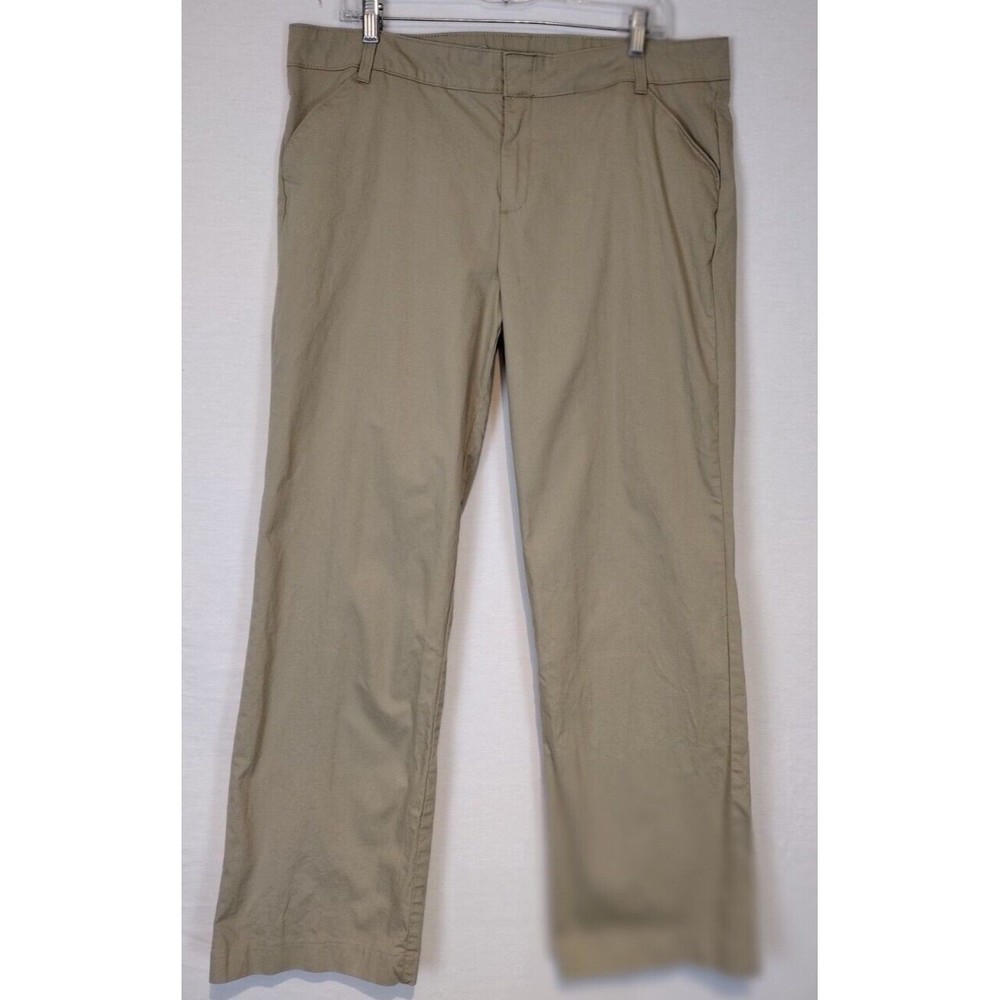 Dickies Crafted For Women Relaxed Fit Khakis Size 16R